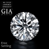 3.01 ct, Color G/VVS2, Round cut Diamond