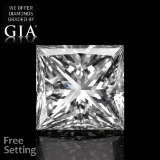 4.02 ct, Color I/VS1, Princess cut Diamond