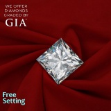 2.00 ct, Color G/VS1, Princess cut Diamond