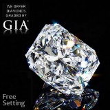 3.15 ct, Color D/VS2, Radiant cut Diamond