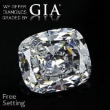 3.01 ct, Color D/VS2, Cushion cut Diamond