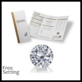 3.01 ct, Color I/VS1, Round cut Diamond