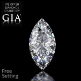 7.01 ct, Color E/VVS2, Marquise cut Diamond