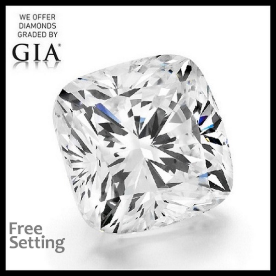 2.70 ct, Color D/IF, Cushion cut Diamond