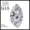 4.01 ct, Color D/VS1, Marquise cut Diamond