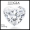 3.19 ct, Color G/VS2, Heart cut Diamond