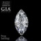 3.24 ct, Color D/FL, Marquise cut Diamond