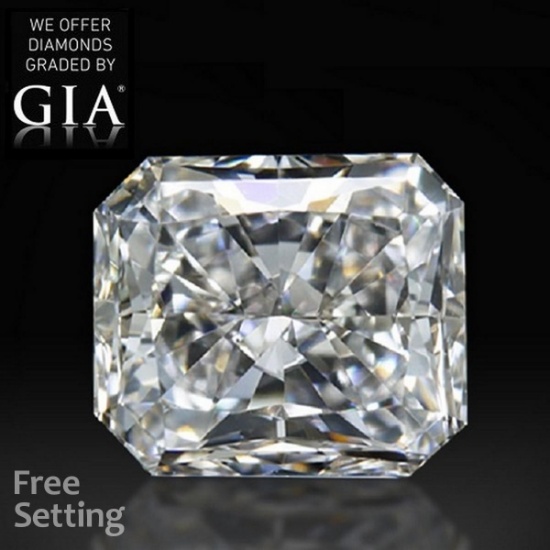 4.50 ct, Color D/VS2, Radiant cut Diamond