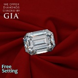 2.30 ct, Color F/VVS2, Emerald cut Diamond