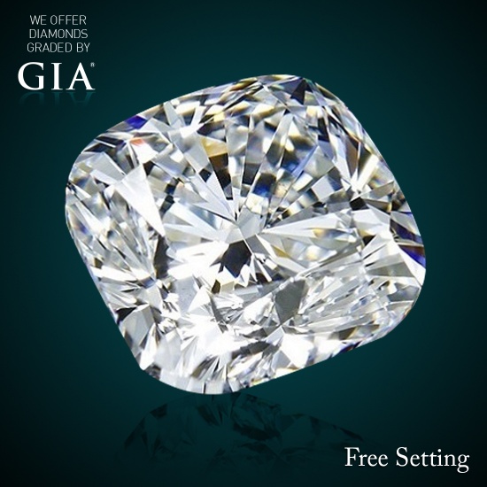 NO RESERVE - GIA Graded Diamond Auction
