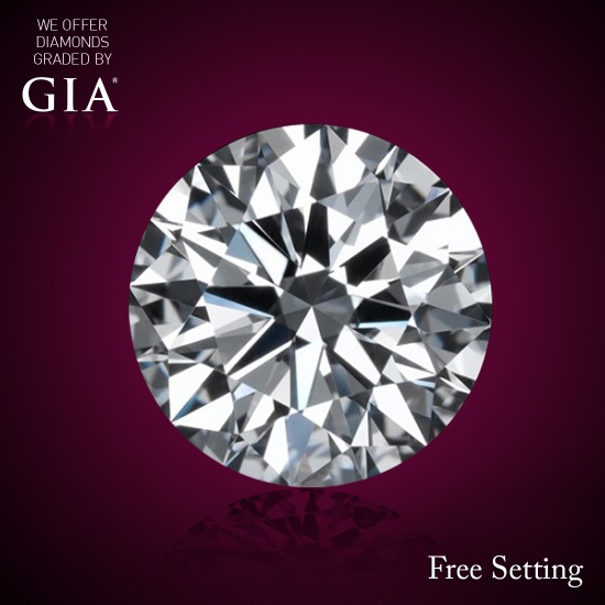 2.01 ct, G/VS1, Round cut Diamond, 49% off Rapaport List Price (GIA Graded), Unmounted. Appraised Va