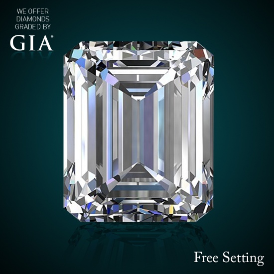 2.02 ct, G/VS2, Emerald cut Diamond, 49% off Rapaport List Price (GIA Graded), Unmounted. Appraised