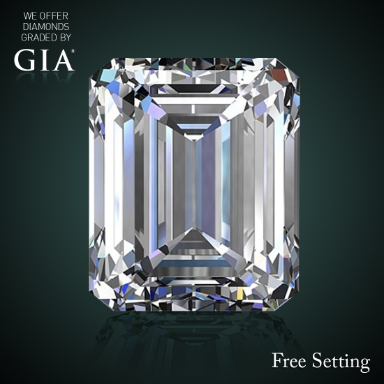 2.01 ct, F/VS1, Emerald cut Diamond, 41% off Rapaport List Price (GIA Graded), Unmounted. Appraised