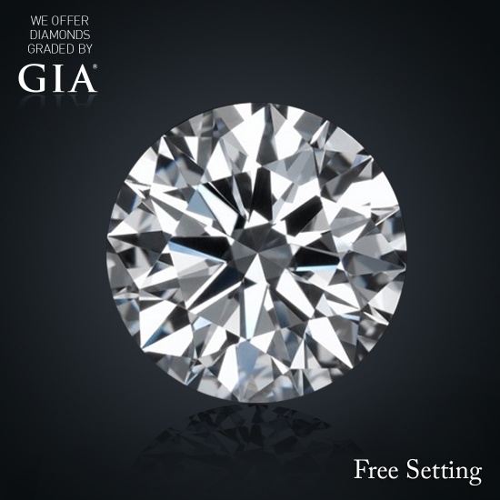 1.03 ct, E/VS1, Round cut Diamond, 50% off Rapaport List Price (GIA Graded), Unmounted. Appraised Va