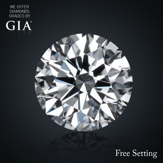 1.50 ct, F/VS2, Round cut Diamond, 46% off Rapaport List Price (GIA Graded), Unmounted. Appraised Va