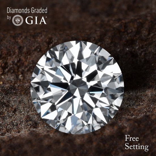 3.01 ct, Color E/VS1, Round cut Diamond