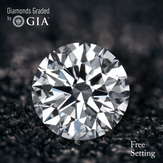 10.08 ct, Color G/VVS1, Round cut Diamond