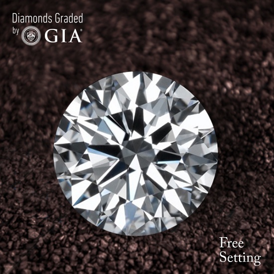 3.01 ct, Color E/VS1, Round cut Diamond