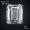 1.01 ct, Color E/VVS2, Emerald cut Diamond