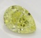 1.58 ct, Int. Yellow/VVS1, Pear cut Diamond