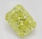 1.28 ct, Int. Yellow/VVS1, Radiant cut Diamond