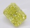 1.11 ct, Int. Yellow/VVS1, Radiant cut Diamond