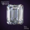 1.03 ct, Color E/VVS1, Emerald cut Diamond