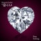 1.01 ct, Color E/VVS1, Heart cut Diamond