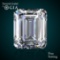 1.23 ct, Color D/VVS2, Emerald cut Diamond