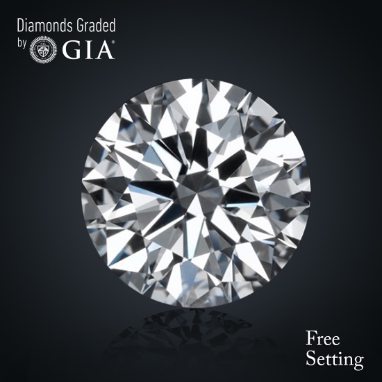 1.45 ct, Color D/IF, Round cut Diamond