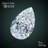 1.02 ct, Color D/VS1, Pear cut Diamond