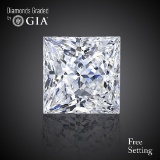 1.01 ct, Color G/VS1, Princess cut Diamond
