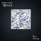 1.02 ct, Color G/IF, Princess cut Diamond