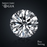 1.52 ct, Color G/IF, Round cut Diamond