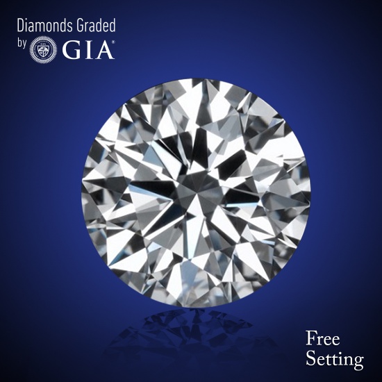 1.01 ct, Color D/VS1, Round cut Diamond