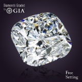 1.01 ct, Color H/VVS2, Cushion cut Diamond