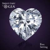 1.07 ct, Color G/VS1, Heart cut Diamond
