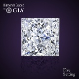 1.01 ct, Color G/VS1, Princess cut Diamond