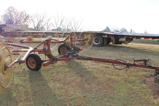 10 wheel hay rake