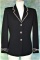 Vintage 1980s Ladies Saint John Evening Black Knit Coat With Pearls By Marie Gray