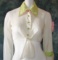 Vintage 1960s Midriff With Tie At Waist Juniors Shirt By Jim'n Me