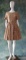 Vintage 1960s Ladies Polka Dot Fit And Flare Dress