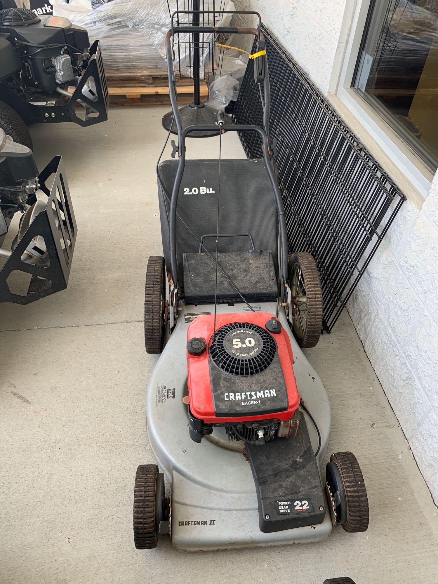 Eager 1 mower new arrivals