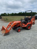 Kubota BX25DLB 4WD Mini Backhoe