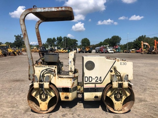 1994 Ingersoll-Rand DD24 Tandem Vibratory Smooth Drum Roller