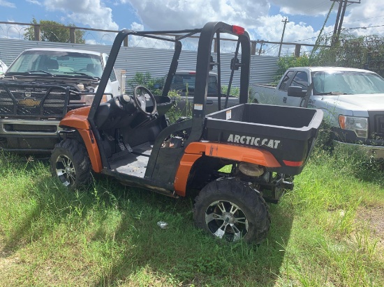 2008 Arctic Cat Side By Side ATV