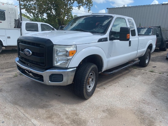 2011 Ford F250 Extended Cab 4x4 Pickup