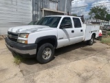 2007 Chevy 2500 Crew Cab Service Truck