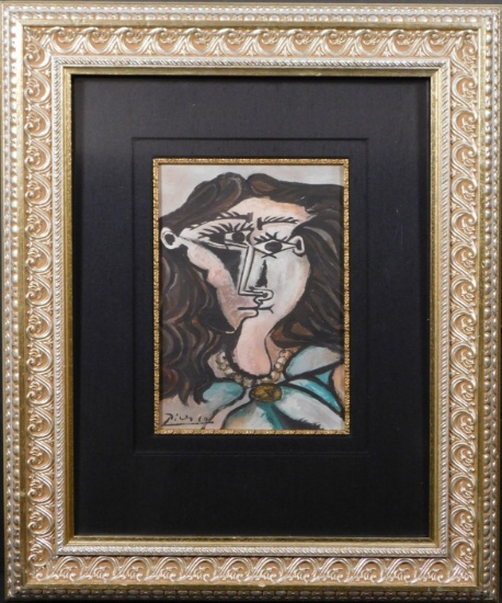Pablo Picasso:  Man and Woman