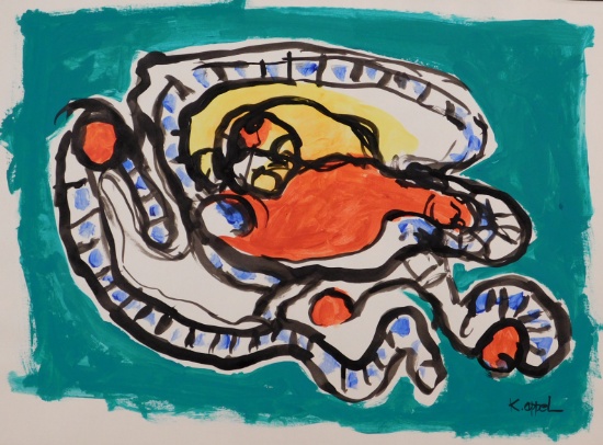 Karel Appel: Abstract Composition